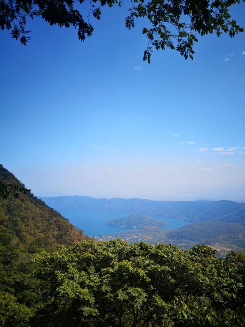 View from San José Coffee Farm El Salvador